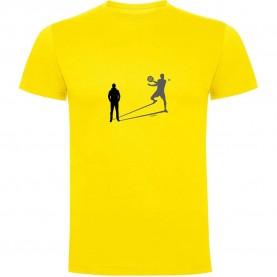 тениска,мъжки,тениски,kruskis,shadow,padel,short,sleeve,t,shirt,yellow