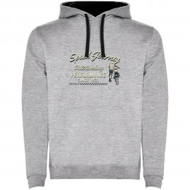 суичър,мъжки,пуловери,kruskis,speed,journey,bicolor,hoodie,grey,(heather,grey,black)