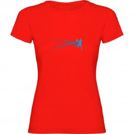 тениска,дамски,тениски,kruskis,stella,padel,short,sleeve,t,shirt,red