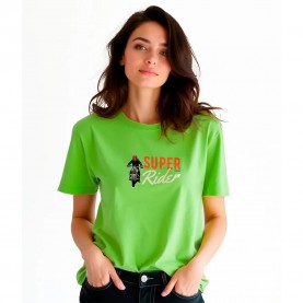 тениска,дамски,тениски,kruskis,super,rider,short,sleeve,t,shirt,green,(light,green)
