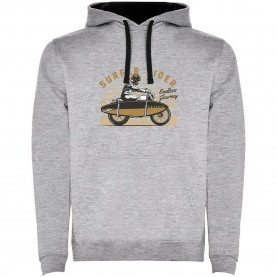 суичър,мъжки,пуловери,kruskis,surfer,rider,bicolor,hoodie,grey,(heather,grey,black)