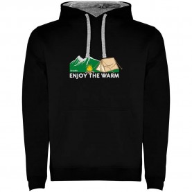 суичър,мъжки,пуловери,kruskis,the,warm,bicolor,hoodie,black,(black,grey)