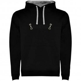 суичър,мъжки,пуловери,kruskis,vintage,motorcycles,bicolor,hoodie,black,grey,(black)