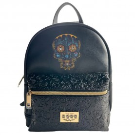 раница,раници,disney,skull,coco,backpack,blue