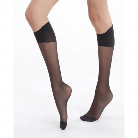 дамски,чорапогащи,и,клинове,dim,paris,absoluflex,20,deniers,knee,high,stockings,2,pairs,black,(black)