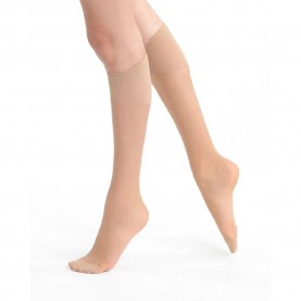 дамски,чорапогащи,и,клинове,dim,paris,absoluflex,20,deniers,knee,high,stockings,2,pairs,terracota,(beige)