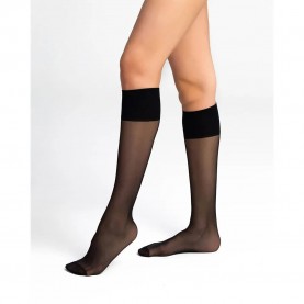 дамски,чорапогащи,и,клинове,dim,paris,beauty,resist,20,deniers,knee,high,stockings,3,pairs,black,(black)