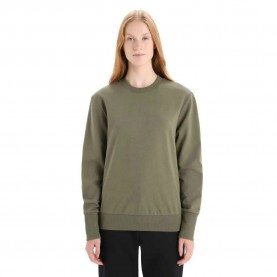 блуза,дамски,блузи,icebreaker,merino,central,ii,sweatshirt,loden,(green)