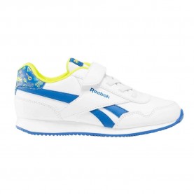 маратонки,детски,маратонки,reebok,royal,cl,jog,3.0,trainers,1v,white,vectorblue,acidyellow,(white)
