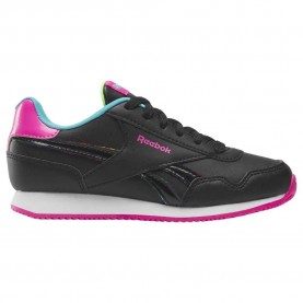 маратонки,детски,маратонки,reebok,royal,cl,jog,3.0,trainers,core,black,laser,pink,f23,digital,blue,(black)
