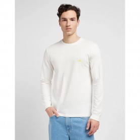 тениска,мъжки,тениски,дамски,тениски,lee,112349098,long,sleeve,t,shirt,white,(ecru)