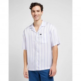 риза,с,къс,ръкав,мъжки,ризи,lee,camp,short,sleeve,shirt,white,(iris)