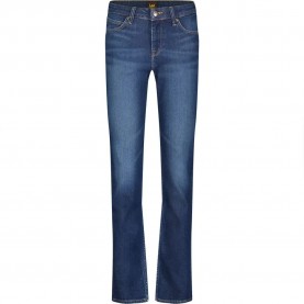 дънки,дамски,панталони,lee,marion,straight,fit,jeans,blue