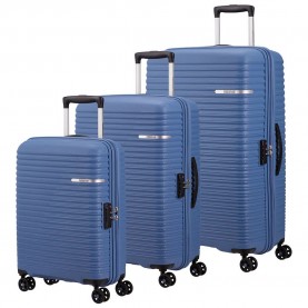 куфари,american,tourister,liftoff,spinner,tsa,33.5,70,95.5l,trolley,bag,3,units,blue