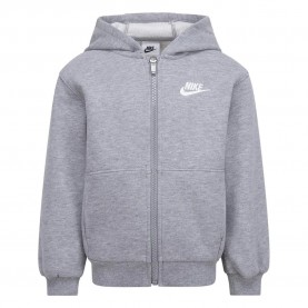 Поларена блуза Nike Club Fleece Lbr full zip sweatshirt - Grey (Dark Grey Heather) поларена,блуза,детски,блузи,nike,club,fleece,lbr,full,zip,sweatshirt,grey,(dark,grey,heather)