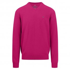 блуза,мъжки,пуловери,fynch,hatton,1413211,v,neck,sweater,malaga,(pink)