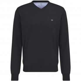 блуза,мъжки,пуловери,fynch,hatton,sfpk211,v,neck,sweater,charcoal,(black)