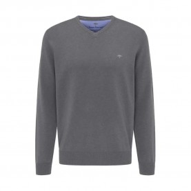 блуза,мъжки,пуловери,fynch,hatton,sfpk211,v,neck,sweater,grey,(steel)