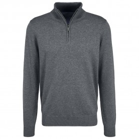 блуза,мъжки,пуловери,fynch,hatton,sfpk215,half,zip,sweater,grey,(steel)