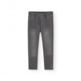 Панталони Boboli Fleece Denim pants - Grey (Grey) панталони,мъжки,панталони,дамски,панталони,boboli,fleece,denim,pants,grey,(grey)