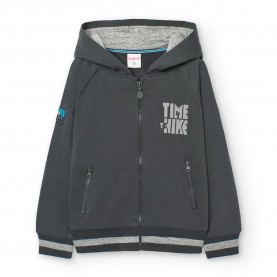 Яке Boboli Fleece jacket - Grey (Anthracite) яке,мъжки,якета,дамски,якета,и,палта,boboli,fleece,jacket,grey,(anthracite)