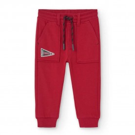 Анцуг Boboli Fleece pants - Red (Ruby Red) анцуг,мъжки,панталони,дамски,панталони,boboli,fleece,pants,red,(ruby,red)