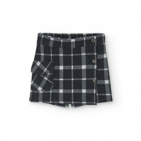 Пола Boboli Knit Check skirt - Multicolor (Checks) пола,детски,поли,и,рокли,boboli,knit,check,skirt,multicolor,(checks)