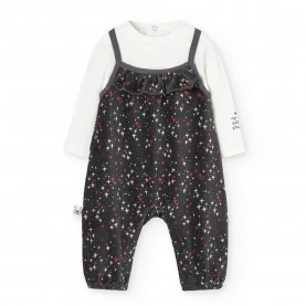 Boboli Knit long sleeve set - Multicolor (Off White) детски,екипи,boboli,knit,long,sleeve,set,multicolor,(off,white)