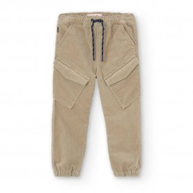 Панталони Boboli Microcorduroy pants - Beige (Taupe) панталони,мъжки,панталони,дамски,панталони,boboli,microcorduroy,pants,beige,(taupe)