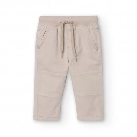 Панталони Boboli Stretch pants - Beige (Taupe) панталони,мъжки,панталони,дамски,панталони,boboli,stretch,pants,beige,(taupe)