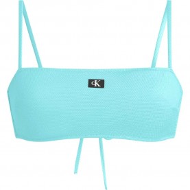 дамски,бански,костюми,calvin,klein,kw0kw02636,bikini,top,blue