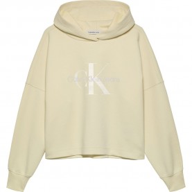 суичър,детски,блузи,calvin,klein,jeans,glitter,monogram,hoodie,beige