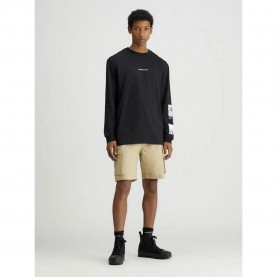 Дънки Calvin klein jeans J30J326823 cargo shorts - Black (Travertine) дънки,мъжки,панталони,calvin,klein,jeans,j30j326823,cargo,shorts,black,(travertine)