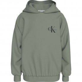 Суичър Calvin klein jeans Small Monogram hoodie - Green (Meteor Green) суичър,детски,блузи,calvin,klein,jeans,small,monogram,hoodie,green,(meteor,green)