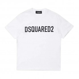 детска,тениска,детски,тениски,dsquared2,kids,dq1832,short,sleeve,t,shirt,white