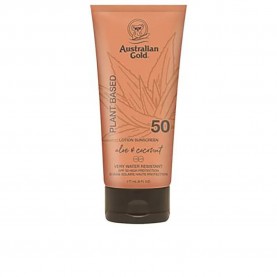 Australian gold Aloe&Coco SPF50 177ml Sunscreen - Orange (Yellow) козметика,за,защита,от,слънце,australian,gold,aloe&coco,spf50,177ml,sunscreen,orange,(yellow)