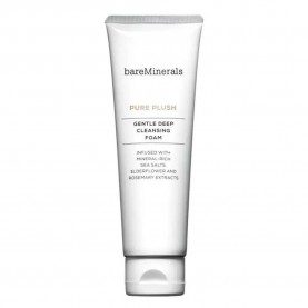 козметика,за,почистване,bare,minerals,ppure,plush,gentle,deep,120g,cleansing,foam,clear,(white)
