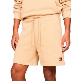дънки,мъжки,панталони,tommy,jeans,badge,beach,sweat,shorts,beige