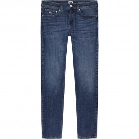 дънки,мъжки,панталони,tommy,jeans,scanton,ch0256,co,slim,fit,jeans,blue