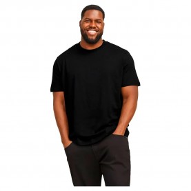 тениска,мъжки,тениски,jack,&,jones,bradley,plus,size,short,sleeve,t,shirt,black