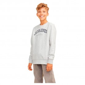 блуза,детски,блузи,jack,&,jones,caleb,varsity,sweatshirt,white,melange,fit,loose,(white)
