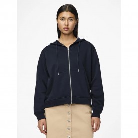 блуза,дамски,блузи,pieces,chilli,full,zip,sweatshirt,sky,captain,(blue)