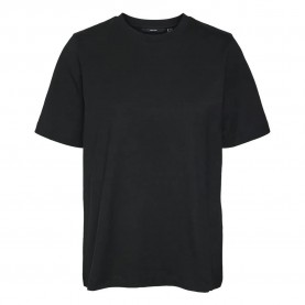 тениска,дамски,тениски,vero,moda,demi,short,sleeve,t,shirt,black,(black)