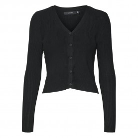 жилетка,дамски,пуловери,дамски,плетени,дрехи,vero,moda,glory,cardigan,black