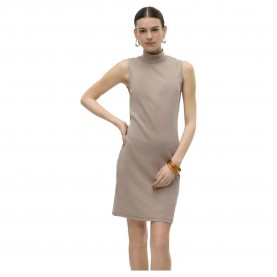 рокля,дамски,поли,и,рокли,vero,moda,jane,sleeveless,dress,beige,(moon,rock)