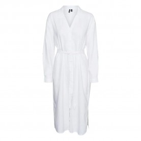 риза,с,дълъг,ръкав,дамски,блузи,дамски,ризи,vero,moda,linn,long,sleeve,shirt,white,(snow,white)