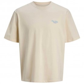 тениска,мъжки,тениски,jack,&,jones,conte,short,sleeve,t,shirt,beige,(buttercream)