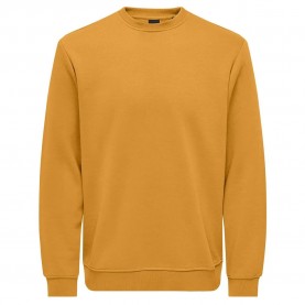 блуза,мъжки,пуловери,only,&,sons,connor,reg,sweatshirt,yellow,(sunflower)