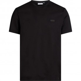 тениска,мъжки,тениски,calvin,klein,smooth,short,sleeve,t,shirt,ck,black,(black)