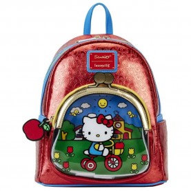 раница,раници,loungefly,50th,anniversary,hello,kitty,backpack,multicolor